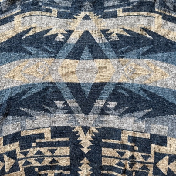 Ralph Lauren Denim & Supply Aztec Jacquard Cotton Lightweight Sweater Women’s M - Picture 9 of 10